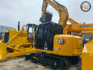 รถขุดตีนตะขาบ CAT 307 มือสอง แบบควบคุมด้วยมือเดียว พร้อมห้องโดยสารแบบปิดผนึกแรงดันสูง ผลิตในญี่ปุ่น ความจุ 0.34 ลูกบาศก์เมตร ระบบไฮดรอลิก - Product Image 4