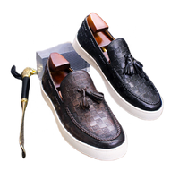 2231-13 Chaussures décontractées de haute qualité pour hommes, printemps-automne, mocassins à enfiler en cuir véritable, chaussures de course pour hommes