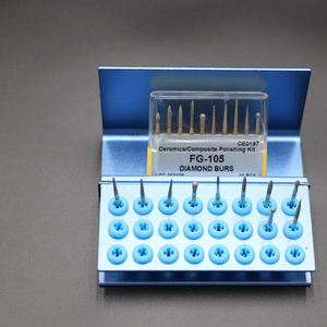 Đầu mài kim cương nha khoa <span class=keywords><strong>FG</strong></span>, đầu mài xoay dùng cho tay khoan tốc độ cao - Product Image 6