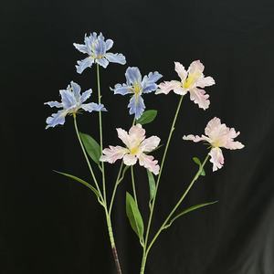 Bouquet de fleurs d'iris artificielles Junheyuan en soie, branche unique, décoration d'intérieur - Product Image 1