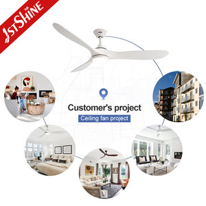 1stshine ventilateur plafonnier 3 pales en <span class=keywords><strong>bois</strong></span> télécommande intelligente ventilateur <span class=keywords><strong>de</strong></span> plafond avec lumière LED - Product Image 5