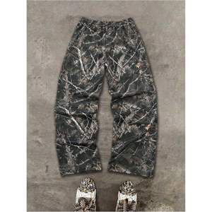 Pantalones Deportivos de Camuflaje Personalizados para Hombre, con Cordón, Cintura Elástica, Corte Holgado, Pierna Recta, con Bolsillos, Transpirables, Estilo Urbano - Product Image 4