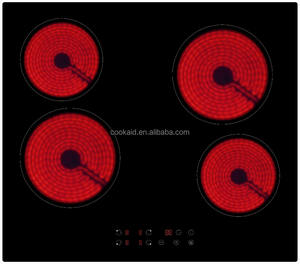 Table de <span class=keywords><strong>cuisson</strong></span> vitrocéramique encastrable 2 feux <span class=keywords><strong>Domino</strong></span>, alimentation électrique, pour usage domestique et hôtelier, boîtier en verre - Product Image 4