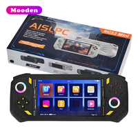 Consola de Juegos Retro Portátil Mooden RG52 Mini con Aplicación Android, Pantalla de 5.5 Pulgadas, Consola de Videojuegos RK3562 para PSP