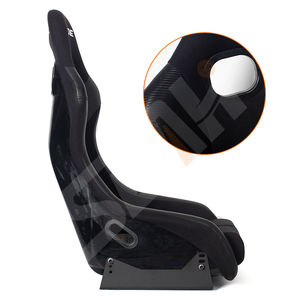 WZSEAHI توريد المصنع الأسود العروس العالمي الرياضة دلو سيارة سباق المقاعد مع القضبان الانزلاق - Product Image 4