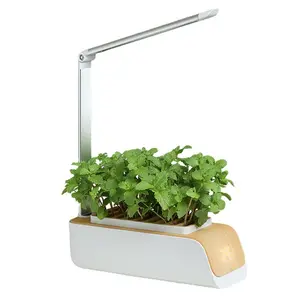 SQ152 New arrival Intelligent Hydroponic Planter flower pot Grow Light LED Smart Flowerpot Household Flowerpot