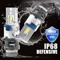 Ampoules de phare LED HID Xenon Plug & Play CAR-REFINE série D M60 6000K compatibles D2 D4 D2S D3S D4S, phares LED, feux de brouillard
