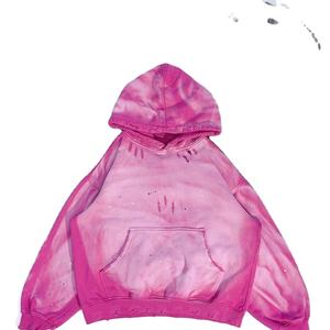 Sweat à capuche tricoté vieilli personnalisé pour femmes Vintage délavé à l'acide décontracté hiver automne printemps unisexe - Product Image 1