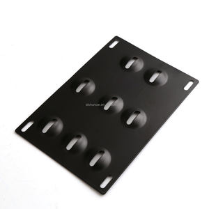 Soporte de marco de matrícula Soporte de montaje de gancho de remolque reforzado para parachoques delantero de coche Adaptador de matrícula universal - Product Image 3