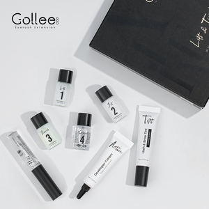 Kit de lifting et de teinture des <span class=keywords><strong>cils</strong></span> et des sourcils 2 en 1 Gollee avec lotion et crème semi-permanente à faire soi-même à la maison - Product Image 2