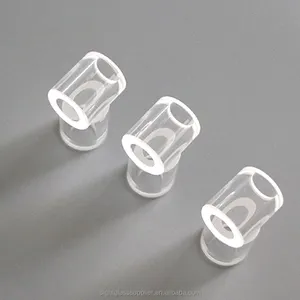 quartz glass tube high quality clear 10mm quartz glass pipe