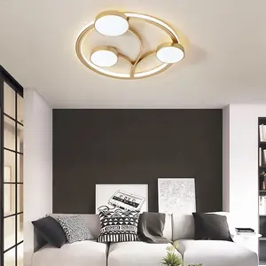 Morden New Design Surface Mounted Indoor Decoration 87W Bedroom Living room Dimming LED Ceiling Light