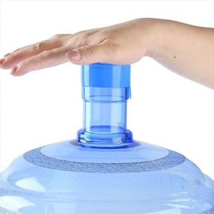 High Quality PE Material 55mm 5 Gallon <b>Bottle</b> Lids Non-spill Ribbed Closure Factory Price - Product Image 3