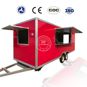 Remolque de Comida Rápida Móvil Personalizado 2025, para Café, Pizza y Otros Alimentos - Product Image 1