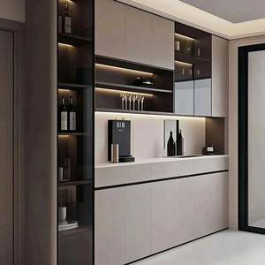 Buffet multifonctionnel, armoire de salle à manger personnalisée, appartement, villa, maison, meubles de salle à manger - Product Image 5