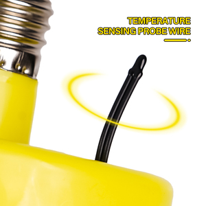 <span class=keywords><strong>Lampe</strong></span> <span class=keywords><strong>Chauffante</strong></span> Intelligente 220V <span class=keywords><strong>pour</strong></span> Volaille, Lumière Chaude <span class=keywords><strong>pour</strong></span> Poussins avec Température Contrôlée, <span class=keywords><strong>Lampe</strong></span> <span class=keywords><strong>Chauffante</strong></span> <span class=keywords><strong>pour</strong></span> Reptiles - Product Image 5