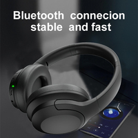 Casque Bluetooth à réduction de bruit supra-auriculaire, design confortable, batterie de 30 heures, ANC, réduction de bruit sans fil