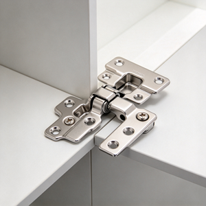 Charnière de meuble dissimulée en acier à fermeture amortie, charnière à coupelle de 35 mm, installation facile pour porte d'armoire de cuisine - Product Image 2
