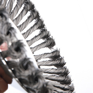 PexCraft Tondeuse à gazon Tondeuse de jardin Débroussailleuse Outils Coupe herbe Brosse rotative contre les mauvaises herbes Brosse à fil plat Brosse à roue - Product Image 4