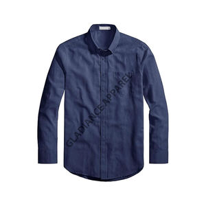 OEM Men Casual Dress <b>Shirt</b> <b>Button</b> Down <b>Shirts</b> Bangladesh Wholesale Factory Custom Long Sleeve Woven Work <b>Shirt</b> - Product Image 1