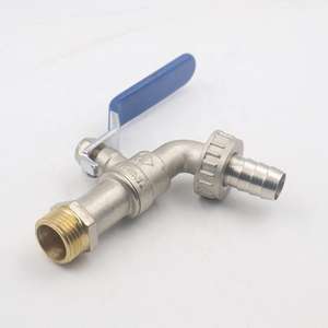 Grifo de bola manual de bronce de alta resistencia al por mayor de fábrica, grifo de agua antimicrobiano para cocina y jardín - Product Image 4