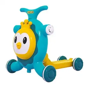 Los juguetes para niños 3 en 1 más vendidos, capacidad de carga, manillar de 20kg, altura ajustable, andador para bebés para niños