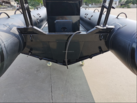 Bateau de vitesse à moteur hors-bord RIB360 en aluminium de 11.8 pieds