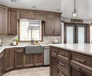 Complete MDF Board <b>Kitchen</b> <b>Storage</b> <b>Island</b> Cabinets for Wall for Dining Mall Villa Application - Product Image 3