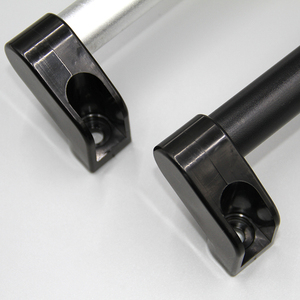 Diameter diameter pipa 25mm aluminium Aloi tabung gagang pintu alat mobil miring tarik pegangan - Product Image 4