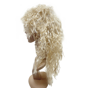Perruques Synthétiques en Gros Résistantes à la Chaleur, Perruques Mullet Années <span class=keywords><strong>80</strong></span> pour Femmes, Accessoire de Déguisement pour Fête, <span class=keywords><strong>Perruque</strong></span> Cosplay pour Soirée - Product Image 2