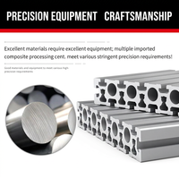 Série de structures de machines d'automatisation en profilés d'aluminium industriels conformes aux normes européennes HD-OB45270-Y pour la découpe