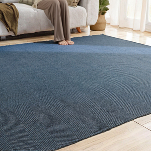 Alfombra de Yute y Poliéster con Diseño de Corazón Personalizado, Resistente a las Manchas, Apta para Mascotas, Estilo Moderno, para Ejercicio o Oración - Product Image 3