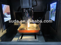 Machine de soudage et de nettoyage au laser à fibre portative SUDA SD3025z, soudeuse laser avec refroidisseur d'eau pour le traitement des métaux