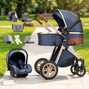 Passeggino 3-in-1 con Seggiolino Auto, Carrozzina Pieghevole per Bambini, Sistema 3 in 1 con Seggiolino Auto - Product Image 1