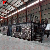 Vente en gros d'usine Maison conteneur extensible 3 4 5 chambres à coucher Maison module préfabriquée 20 pieds 40 pieds Cuisine Salle de bain pour Villa Salle de sport