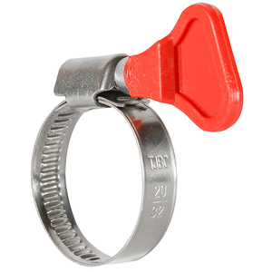 Thép Không Gỉ Đức Loại Hose Kẹp Với Nhựa Xử Lý/<span class=keywords><strong>Thumb</strong></span> Vít Vườn Hose Kẹp/Wing Nut W1/W2 - Product Image 5