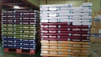 Tissu en taffetas 100% polyester, 58/60 pouces, 100 GSM, respirant, tissé uni, matière pour vêtements de sport # J-777