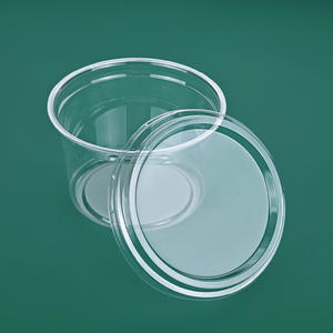 320/450/500/550/800/1000ML Descartável Personalizado Sobremesa De Plástico Comida Fruta Tigela Transparente Salada Smoothie <span class=keywords><strong>Pet</strong></span> Cup Com Tampa - Product Image 4