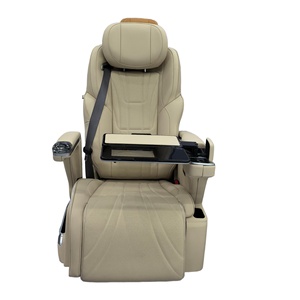 Sièges électriques sur mesure pour fourgonnettes commerciales, en cuir véritable, avec options de confort complet, chauffage, ventilation et massage. - Product Image 5