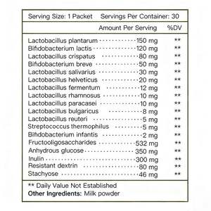 Alimento Probiótico para la Inmunidad Corporal OEM, Bebida en Polvo de Remolacha, Mezcla Digestiva para la Salud Digestiva, Aditivos, Polvo Probiótico - Product Image 2