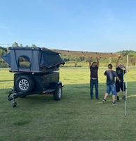 Usine Petite remorque tout-terrain véhicule remorque tente RV compact tout-terrain camping-car remorques caravane