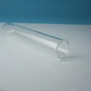 Factory Direct Custom hochreine glatte und transparente Oberfläche Boro silikat Quarzglas röhre