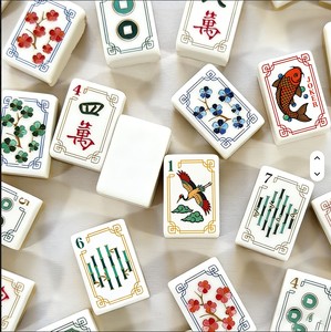 ไพ่มาจองอะคริลิคคุณภาพสูง ลายจีน สี UV สองชั้น สำหรับ 4 ผู้เล่น เหมาะสำหรับคลับ ความบันเทิง <span class=keywords><strong>วัน</strong></span><span class=keywords><strong>อาทิตย์</strong></span> - Product Image 1