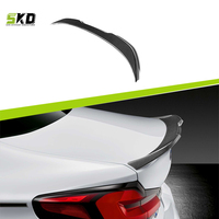 Aileron de pare-chocs arrière en fibre de carbone sèche pour BMW Série 5 G30 G38 M5 F90 DA Style Car Spoilers