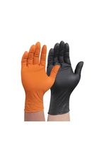 Gants de mécanicien Shuoya, moins chers, 8 min, résistants, 100% nitrile, motif diamant, poignets renforcés, antidérapants, durables