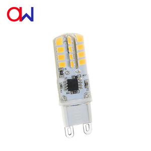 ซิลิโคน G9 หลอดไฟ LED 2.5W SMD 220-250LM RA80 ไม่สามารถหรี่แสงได้ ปราศจากการสั่นไหว 360 องศาโคมไฟคริสตัลโคมไฟรับประกัน 2 ปี - Product Image 2