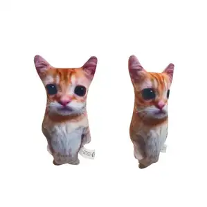 2023 새로운 도착 고양이 clush 만화 귀여운 박제 동물 장난감 엘 가토 고양이 봉제 장난감