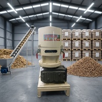 Garantía Remota para Máquina de Pellets de Madera de Grado Industrial con Gabinete de Control para Procesamiento de Biomasa