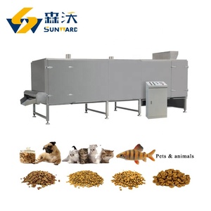 תפוקה גדולה תעשייתית אוטומטית 2 טון/שעה מכונה להכנת מזון לכלבים מכונות להכנת מזון לכלבים במצב חדש - Product Image 3