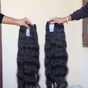 Cabello alineado con cutícula de templo indio 100% vendedores de cabello humano brasileño sin procesar al por mayor paquetes de cabello brasileño - Product Image 1